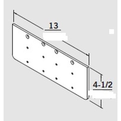 dormakaba Drop Plate for Parallel Arm Surface Mounted Closers image 2