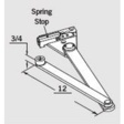 dormakaba Spring Stop Door Saver Parallel Arm Surface Mounted Closers image 4