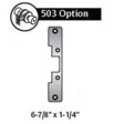 HES 5000 Series Faceplate Electric Strikes
