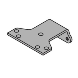 689 aluminum Lot of 6 LCN 62PA DOOR CLOSER PARALLEL ARM BRACKET SHOE 