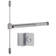 Von Duprin Surface Mounted Vertical Rod Exit Device with Night Latch Trim Exit Devices / Panic Bars