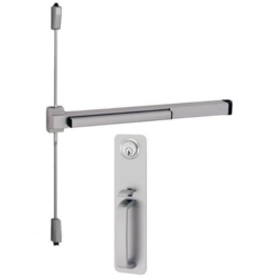 Von Duprin Surface Mounted Vertical Rod Exit Device with Thumbpiece Trim Vertical Rod Exit Devices