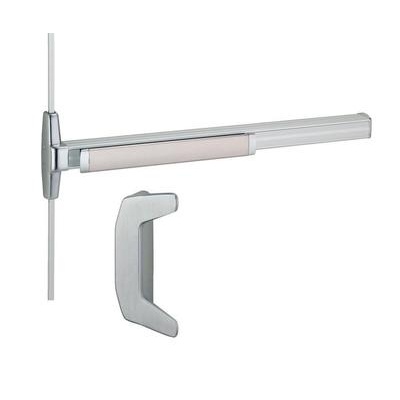 Von Duprin Narrow Stile Surface Mounted Vertical Rod Device with Dummy Pull Trim Exit Devices / Panic Bars
