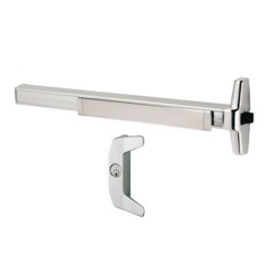 Von Duprin Special Order Narrow Stile Rim Exit Device with Night Latch Trim Special Orders