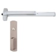 Von Duprin Special Order 98 series Rim Exit Device with Night Latch Pull Trim and Weep Holes Special Orders
