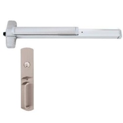 Von Duprin Special Order Double Cylinder Rim Exit Device with Thumbpiece Trim. Special Orders