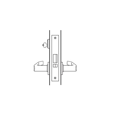 Best Special order Classroom Function Complete Mortise Lock with Lever and Rose Special Orders image 2