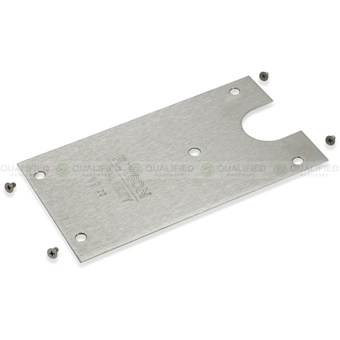 Rixson Special Order 20 Series Floor Plate with Polished Nickel Finish Special Orders
