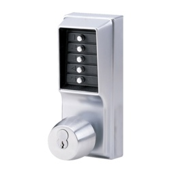 dormakaba Simplex Heavy Duty Mechanical Pushbutton Knob Lock with Key Override Keyless Door Locks