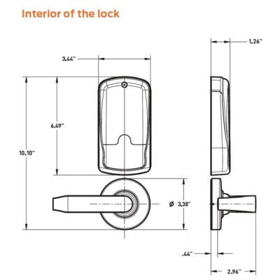 Schlage Special Order Electronic Digital Pushbutton Lock Special Orders image 4