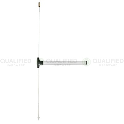 Falcon 1692-NL-OP Narrow Stile Concealed Vertical Rod Exit Device with Night Latch