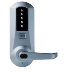 dormakaba Simplex Extra Heavy Duty Mechanical Pushbutton Lever Lock with IC Core Key Override Keyless Door Locks