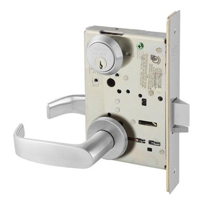 Sargent Special Order Office or Entry Function Mortise Lock with L Lever and LN Rose Special Orders