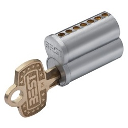Best 7 Pin Small Format G Keyway Uncombinated Interchangeable Core Interchangeable Cores