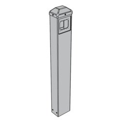 LCN Bollard Post LCN Low Energy Power Door Operators