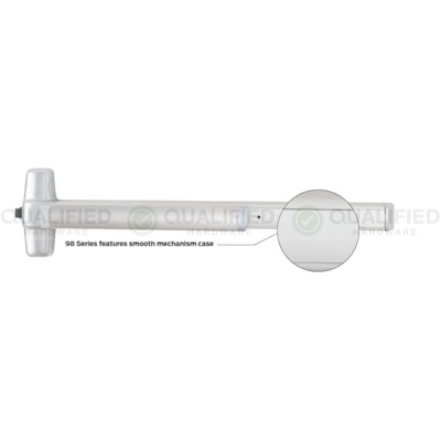 Von Duprin Special Order Rim Exit Device with AX-Accessible Device Special Orders