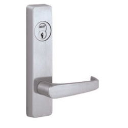 Precision Hardware Night Latch Lever Trim for Apex Narrow Stile Exit Device Exit Device Trim