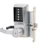 dormakaba Pushbutton Mortise Lock with Key Override, Passage and Lockout Keyless Door Locks