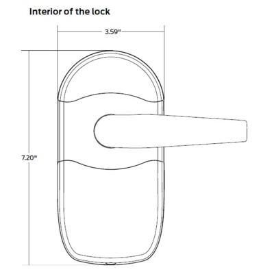 Schlage Wireless Storeroom Function Lock with ENGAGE Technology Keyless Door Locks image 4
