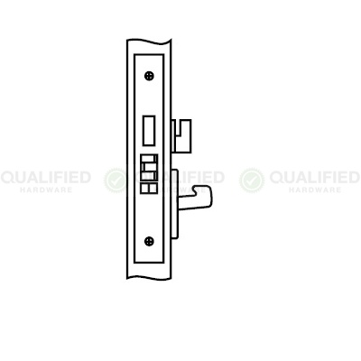 Yale Special Order Complete Exit Function Mortise Lock Special Orders image 2