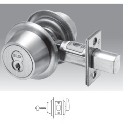 Best Heavy Duty Interchangeable Core Classroom Deadbolt. 2-3/8Backset Deadbolts