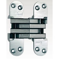 Soss Heavy Duty 5-1/2 inch Invisible Hinge Wood Or Metal Application Soss Invisible Hinges