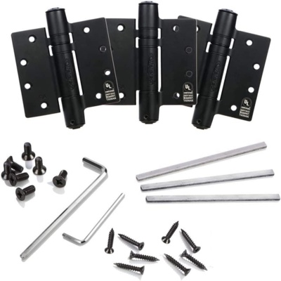 Waterson USA 3 Pack Adjustable Self Closing Hinge 4 1/2 x 4 1/2 Specialty Hinges image 2