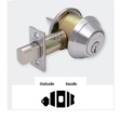 Schlage Special Order Heavy Duty Single Cylinder Deadbolt 2-3/8 Backset Special Orders