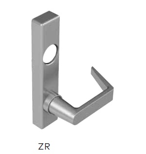 dormakaba Special Order Narrow Stile Entry Lever with Escutcheon Trim 9700 Exit Device Special Orders image 2