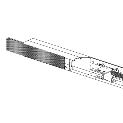 Von Duprin Slide-in Rail Cover for 22 & 2227 Exit Devices Special Orders