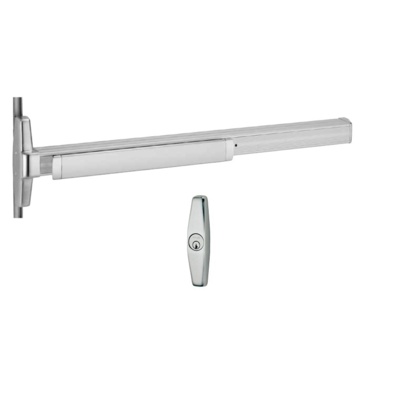 Von Duprin Concealed Vertical Rod Exit Device with Night Latch Exit Devices / Panic Bars