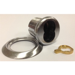 Medeco Security Locks IC Mortise Cylinder Housing for Adams Rite Locks Interchangeable Cores