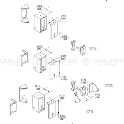 Rixson Special Order Industrial Door Release Special Orders image 2