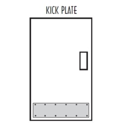 Don-Jo Special Order Kick Plate 10x34-32D Special Orders